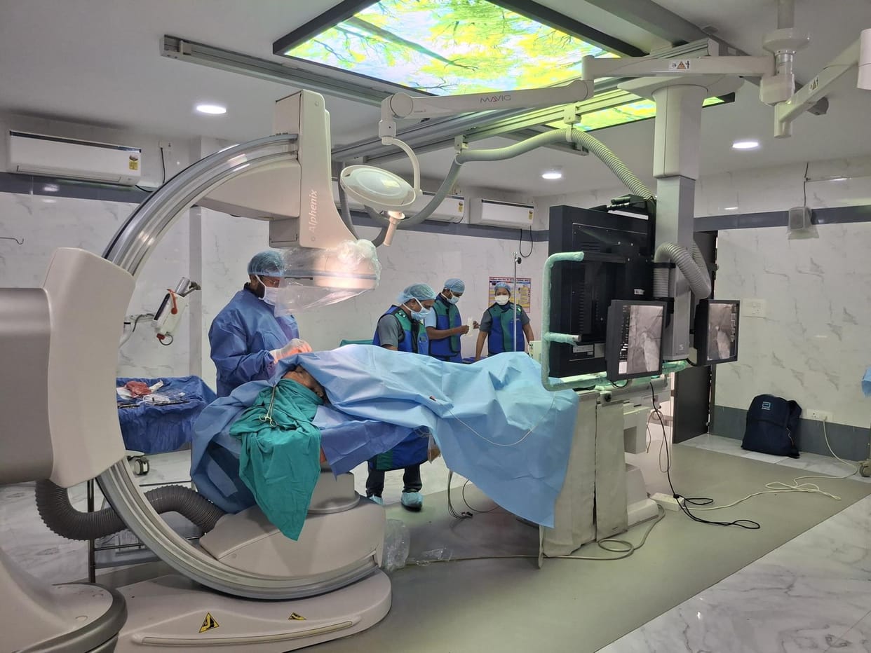 New Cathlab started, OPD of orthopedics in new building from today