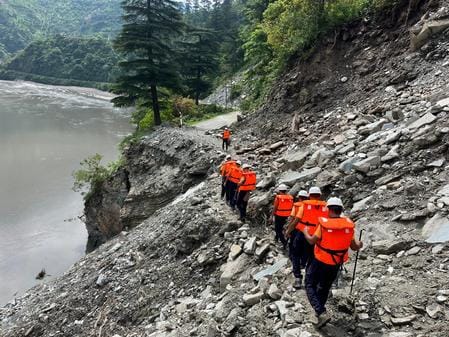 The search operation for the missing people continues