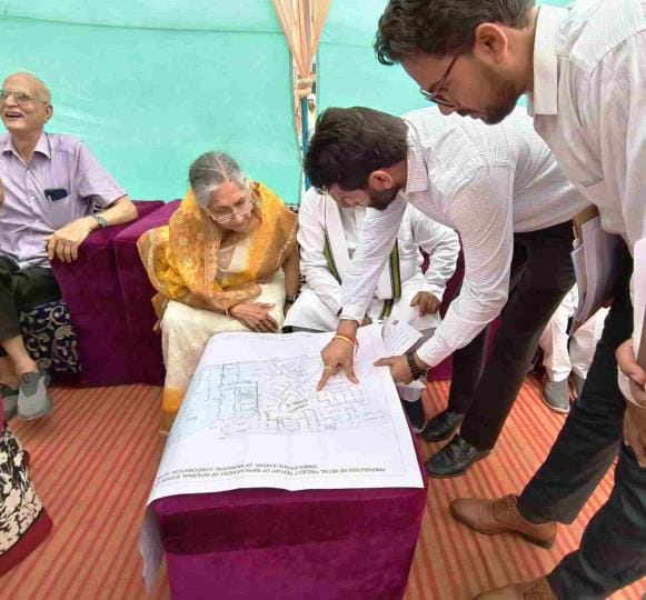 Objection raised on the drawing of proposed storm water drainage in Urban Estate Two