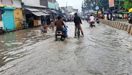 Questions raised on cleaning of drains due to waterlogging