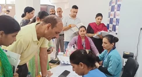 Free Checkup Camp, Adarsh Colony, Udhampur