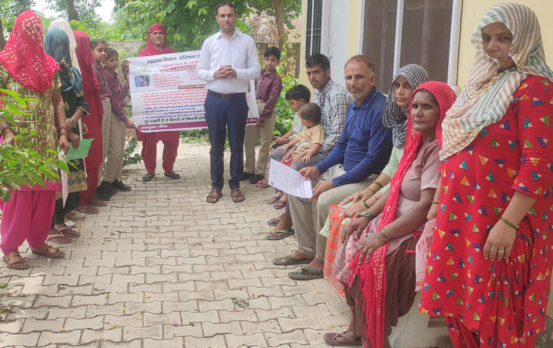 Awareness was created about prevention of dengue by doing street play