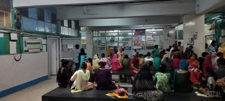Doctors got a special room for examining women in the old building of the Civil Hospital