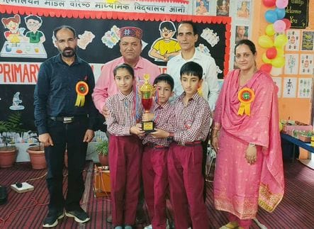Students of eight primary schools participated in the block level science carnival