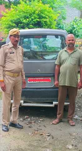 A man who cut stolen vehicles and sold their parts was arrested