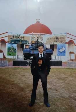 Ashish of Rewali became lieutenant in the Navy