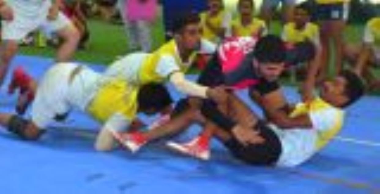 Shivaji Inter College first in Kabaddi and Scholar Mission School first in Badminton