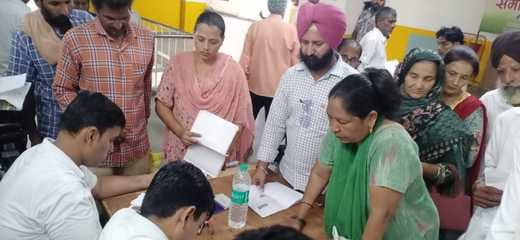 42 problems of the people were heard in the Samadhan camp