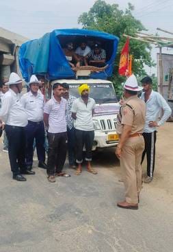 For Kanwar Yatra, SP instructed the station in-charges to increase patrolling in the area