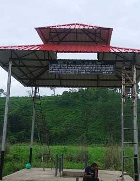 Panchayat head's father donated land for Muktidham