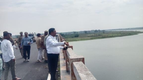 Relief due to decrease in water level of Yamuna