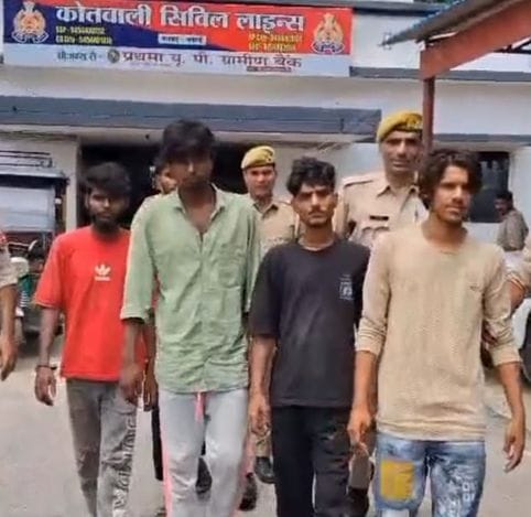 Five thieves arrested, sent to jail