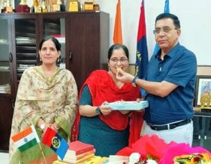 CRSU student Pooja got admission in US State University
