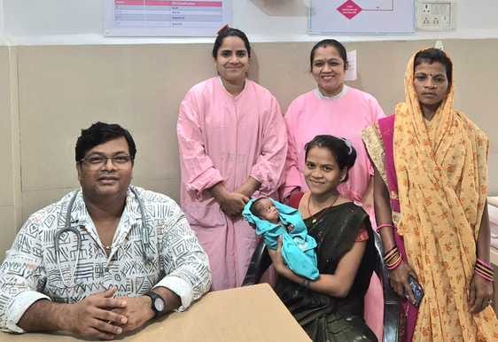 Shahdol: Amazing story of saving the life of a newborn girl in the district hospital, read the full news,,,