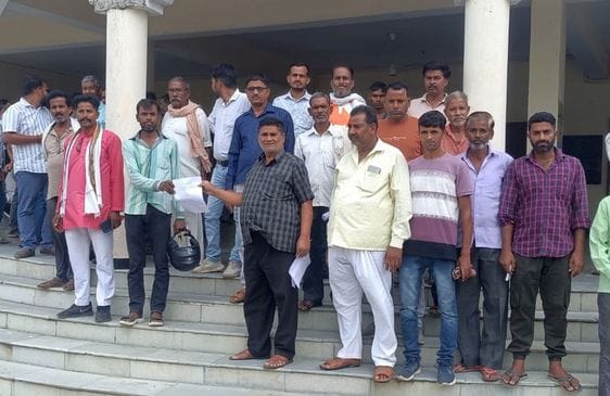 Electricity supply has been disrupted in five villages for 18 days, memorandum submitted to DM