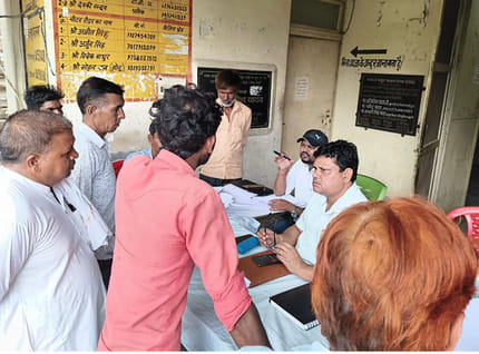 Complaints heard in the camp, 8.25 lakh recovered