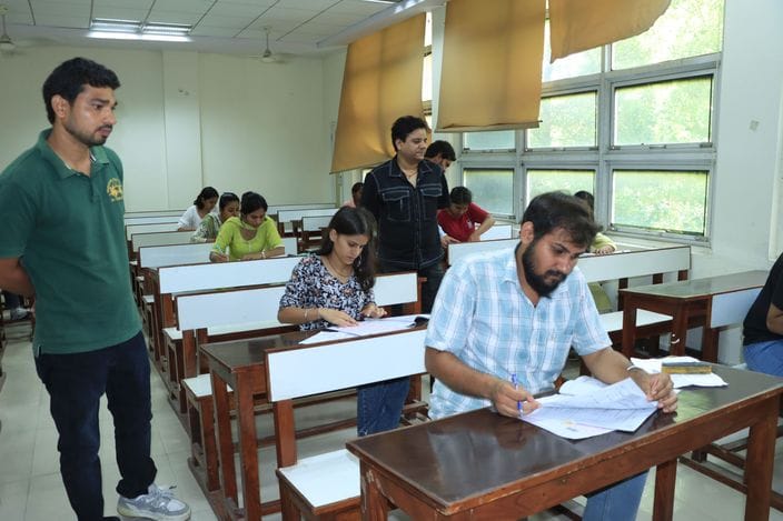 1058 students gave entrance exam in MDU
