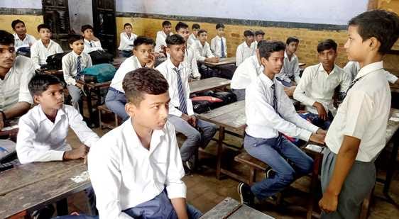 Amitesh is the best in debate and Kushagra in slogan