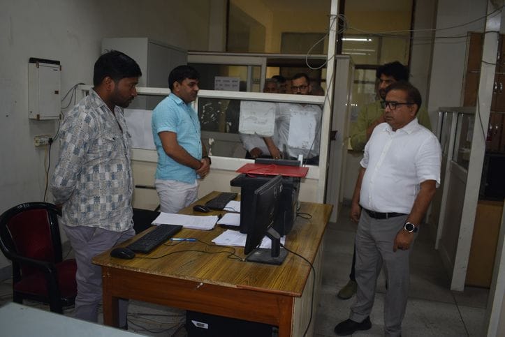 DC inspected the offices