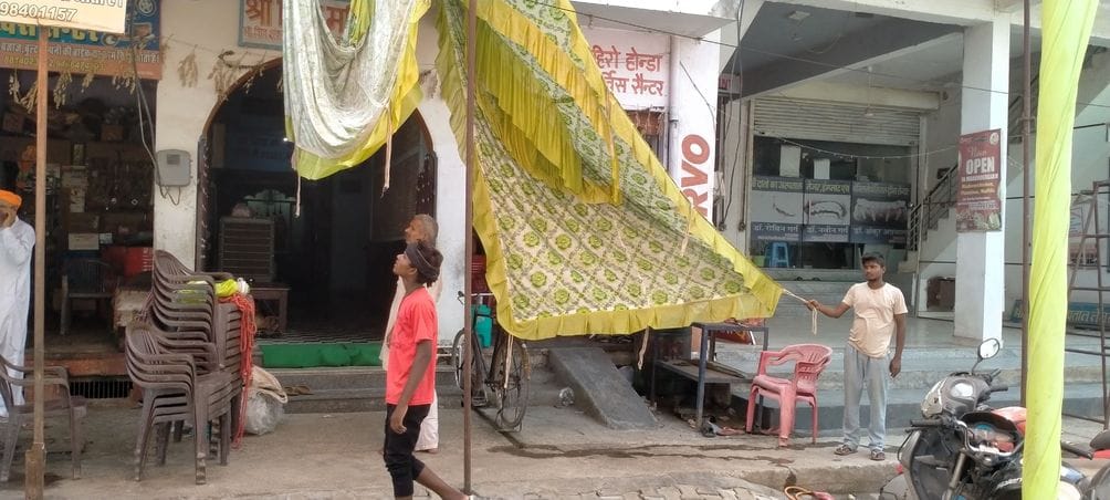 Shri Shiv Shankar Seva Dal's camp started at Rao Tularam Chowk