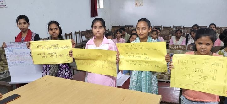 Pallavi's poster and Sneha's slogan were the best