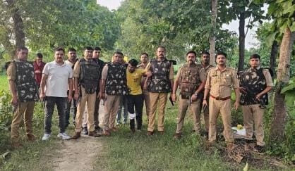 Police caught cattle smuggler in an encounter, six cattle recovered