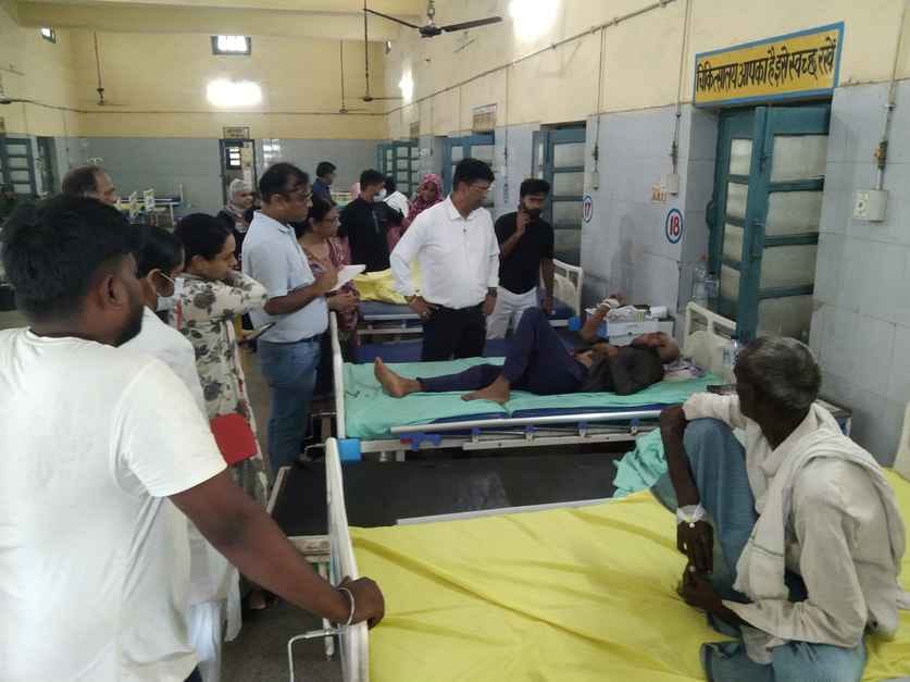 Dirt found in hospital during inspection, instructions to keep medicines