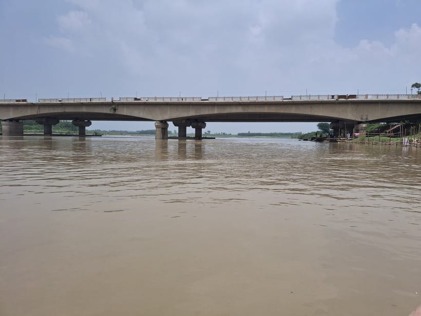 16525 cusecs of water released into Yamuna from Hathinikund Barrage