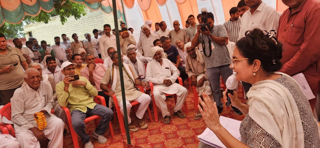 The government's goal is to provide city-like facilities in villages: Kiran Chaudhary