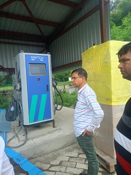 Two charging stations ready at ISBT, e-buses will run soon