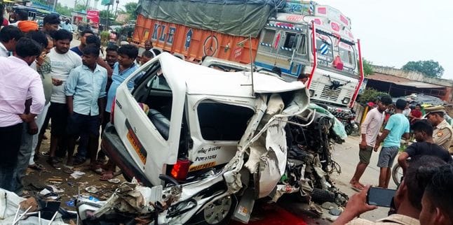 The graph of accidents has increased... carelessness is taking a toll on people's lives