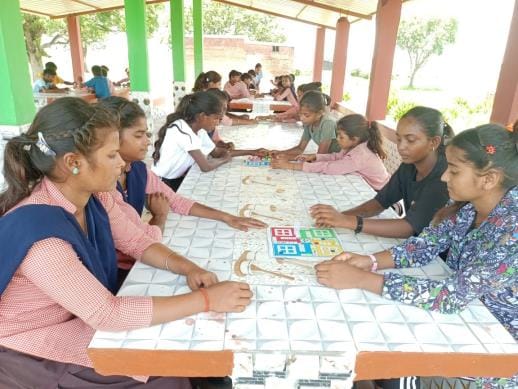 Govind got first place in Ludo competition