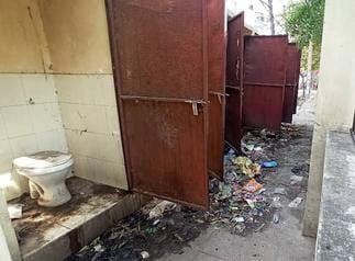 Rank slipped due to cleanliness and poor condition of toilets