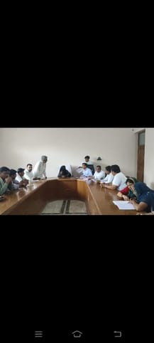 Nagar Panchayat Board meeting remained incomplete amid uproar