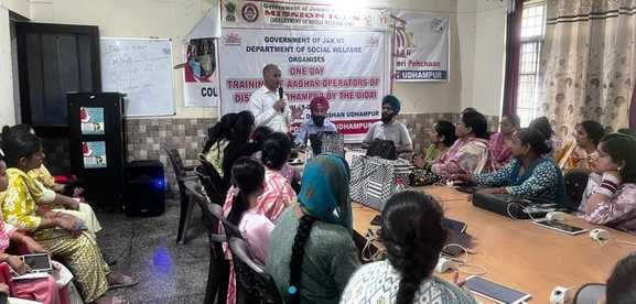 UDAID , Udhampur, Aanganwari Workers, Training Camp