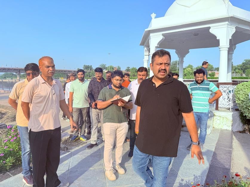 Gomti Riverfront will be beautified with Rs 11 crore, jogging track will also be built