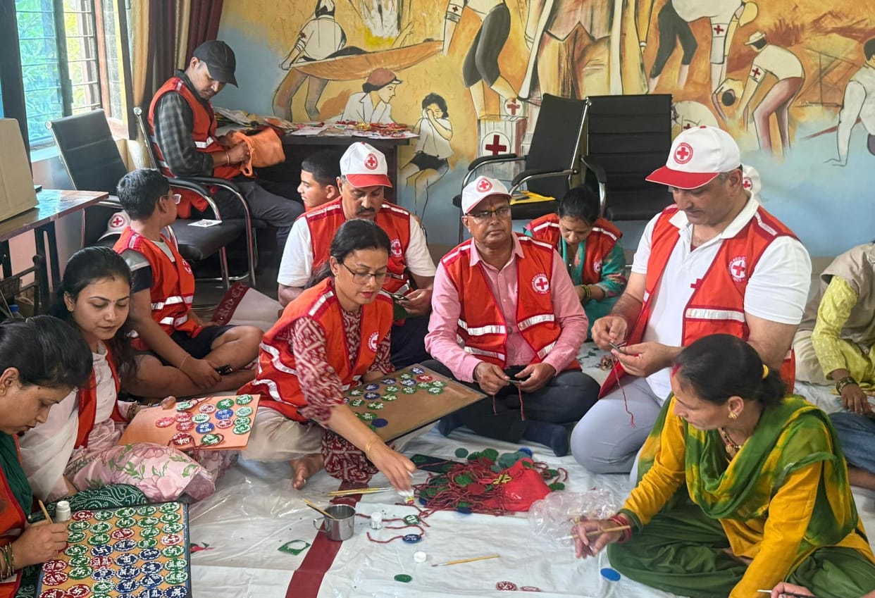 Rakhi is a symbol of affection of sisters for soldiers