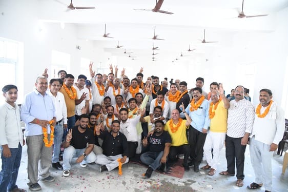 Manoj Saini became the head of Saini Sabha, won by 9 votes