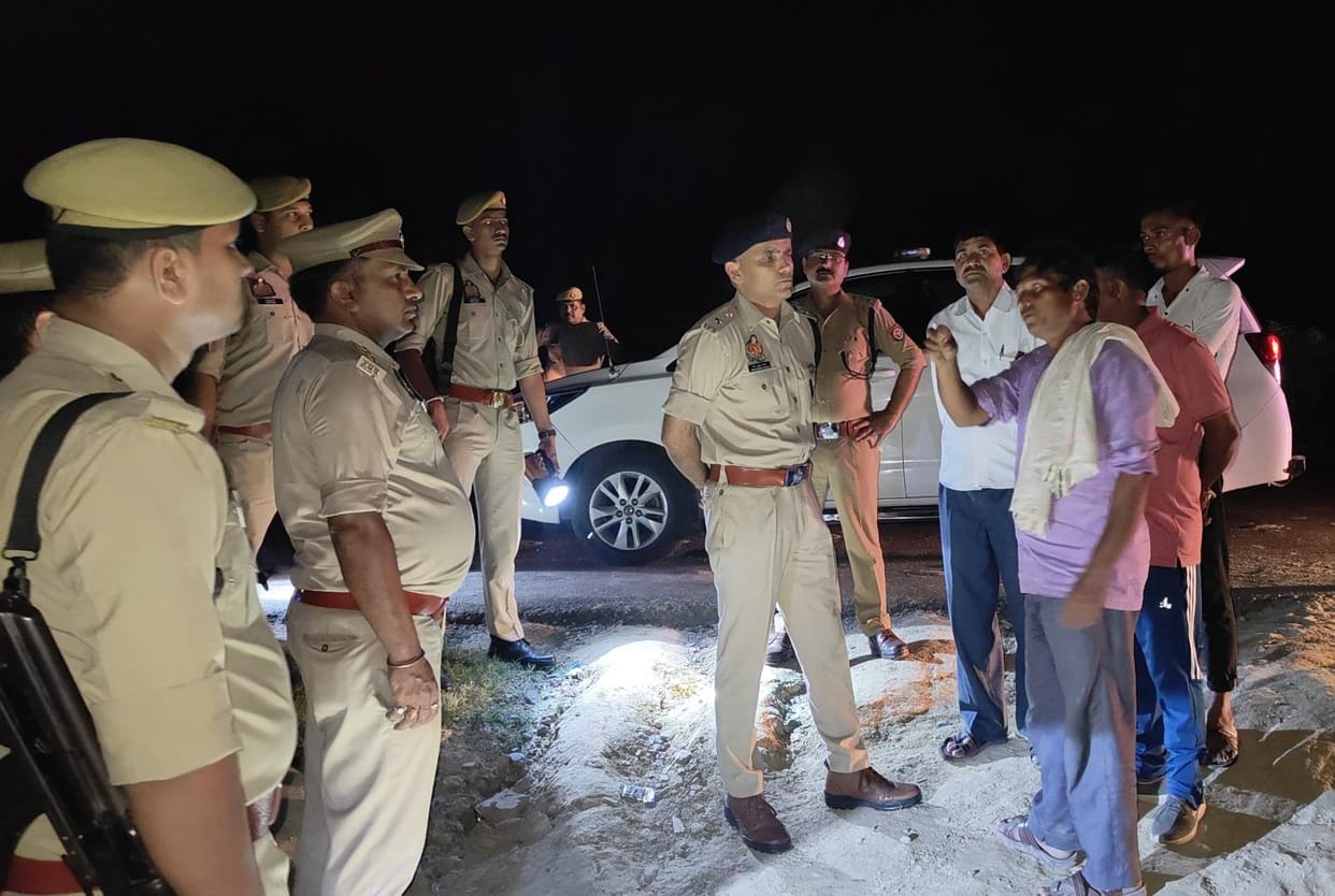 The SP took stock of the scene of the incident and gathered information from the family members