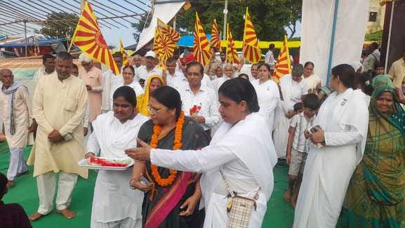 Mayor inaugurated the Raja Yoga exhibition