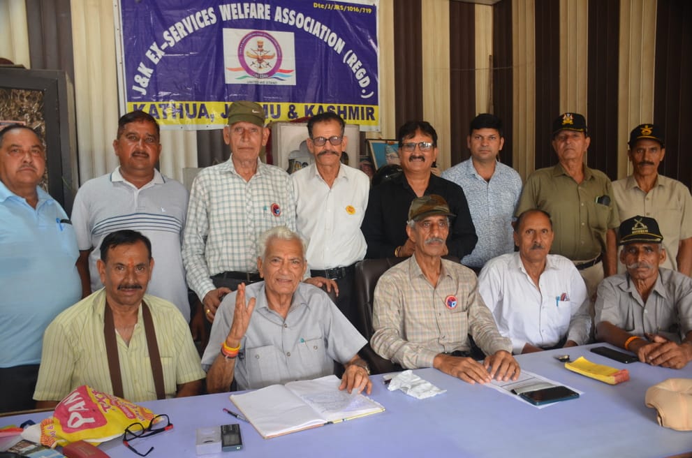 kathua news, ex-serviceman news