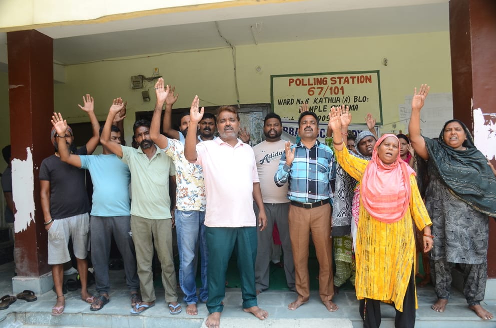 kathua news, sanitation worker protest news, strike news