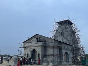 80 percent work of Kedareshwar temple is complete, devotees are arriving