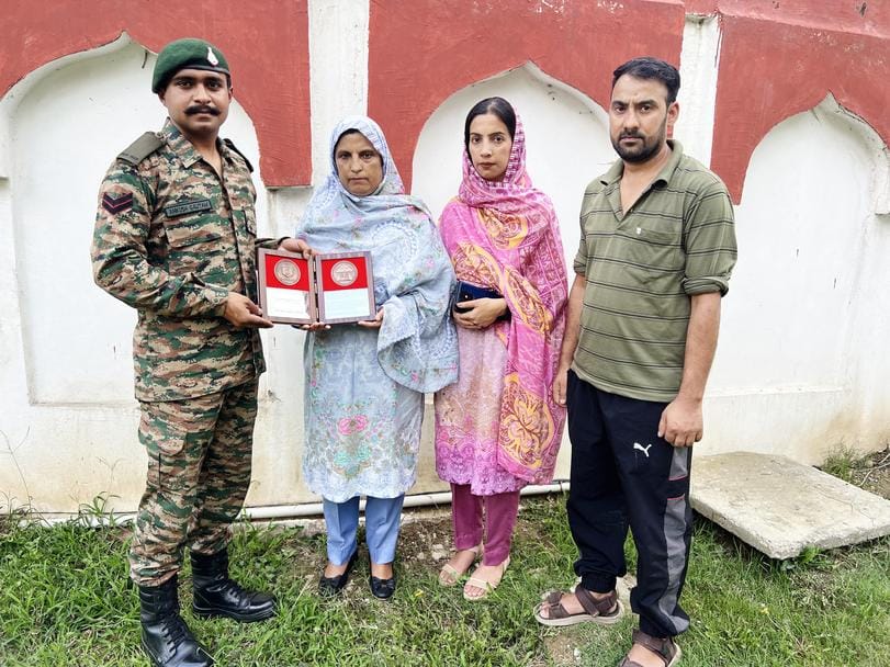 Tribute to Lance Naik Ghulam Mohammad Khan
