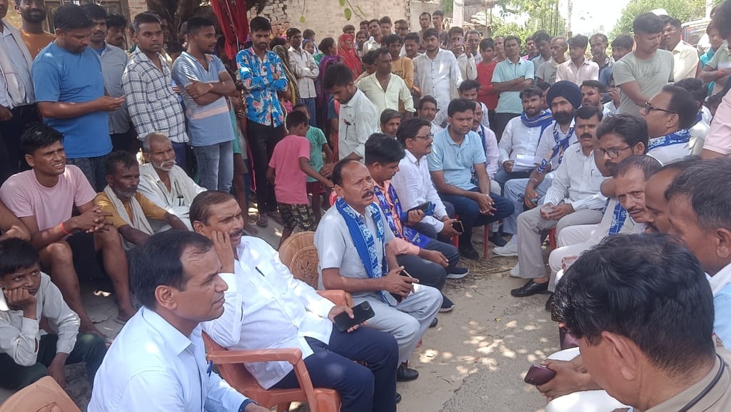 The administration resolved the controversy that arose over breaking of Ambedkar statue