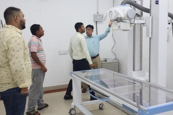 Now 24 hour CT scan and digital X-ray at Rani Durgavati Medical College