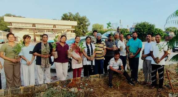 Plantation campaign conducted at public places