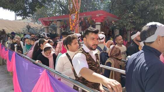 On the first Sunday of Sawan, devotees gathered in the court of Baba Balak Nath