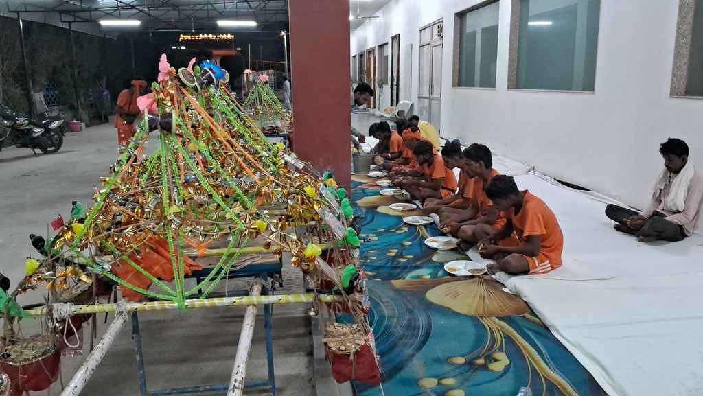 Special arrangements for Kanwadis at Shri Baba Tara Kutia