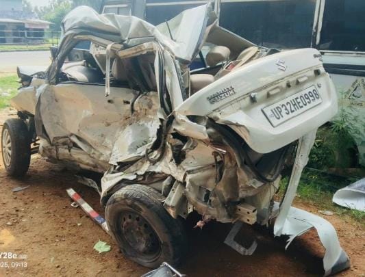 Truck ran over shops and vehicles due to driver dozing off